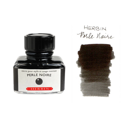 J. Herbin Fountain Pen Ink - Perle Noir - The Ink Shoppe Philippines