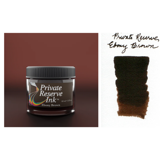 Private Reserve Ink Fountain Pen Ink - Ebony Brown