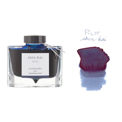 Pilot Iroshizuku Fountain Pen Ink - Shin-kai - The Ink Shoppe Philippines