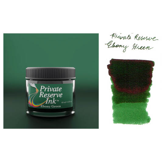 Private Reserve Ink Fountain Pen Ink - Ebony Green