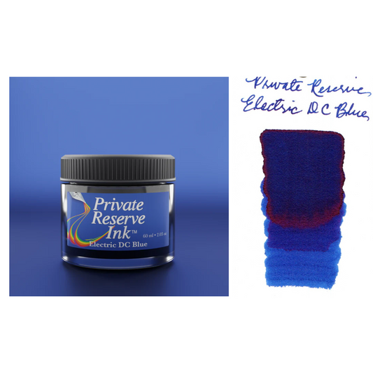 Private Reserve Ink Fountain Pen Ink - Electric DC Blue