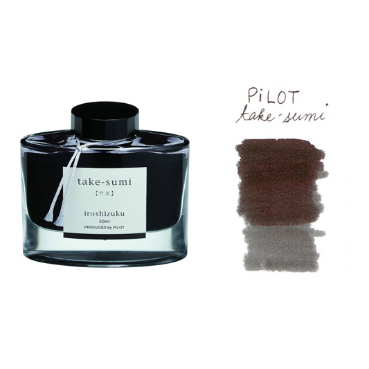 Pilot Iroshizuku Fountain Pen Ink - Take-sumi - The Ink Shoppe Philippines