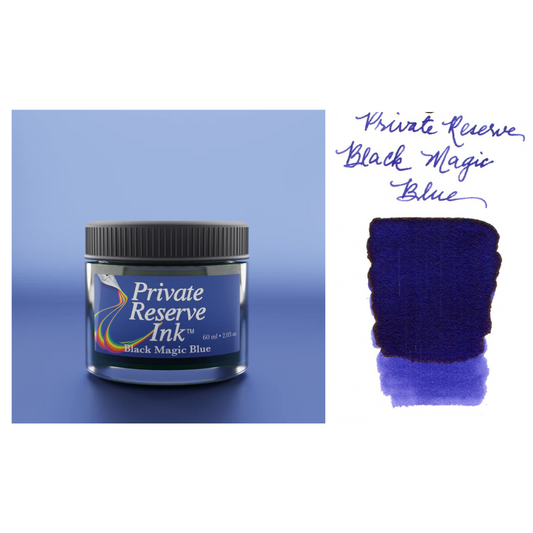 Private Reserve Ink Fountain Pen Ink - Black Magic Blue