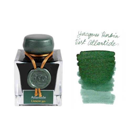 J. Herbin 350 Collection Fountain Pen Ink - Vert Atlantide - The Ink Shoppe Philippines