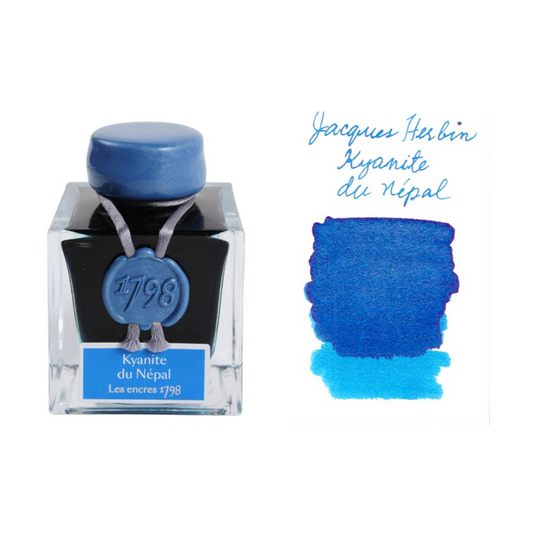 J. Herbin 1798 Collection Fountain Pen Ink - Kyanite du Nepal - The Ink Shoppe Philippines