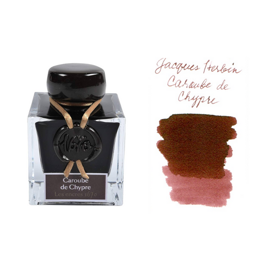 J. Herbin 1670 Collection Fountain Pen Ink - Caroube de Chypre - The Ink Shoppe Philippines