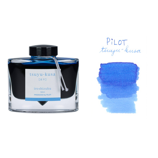 Pilot Iroshizuku Fountain Pen Ink - Tsuyu-kusa - The Ink Shoppe Philippines