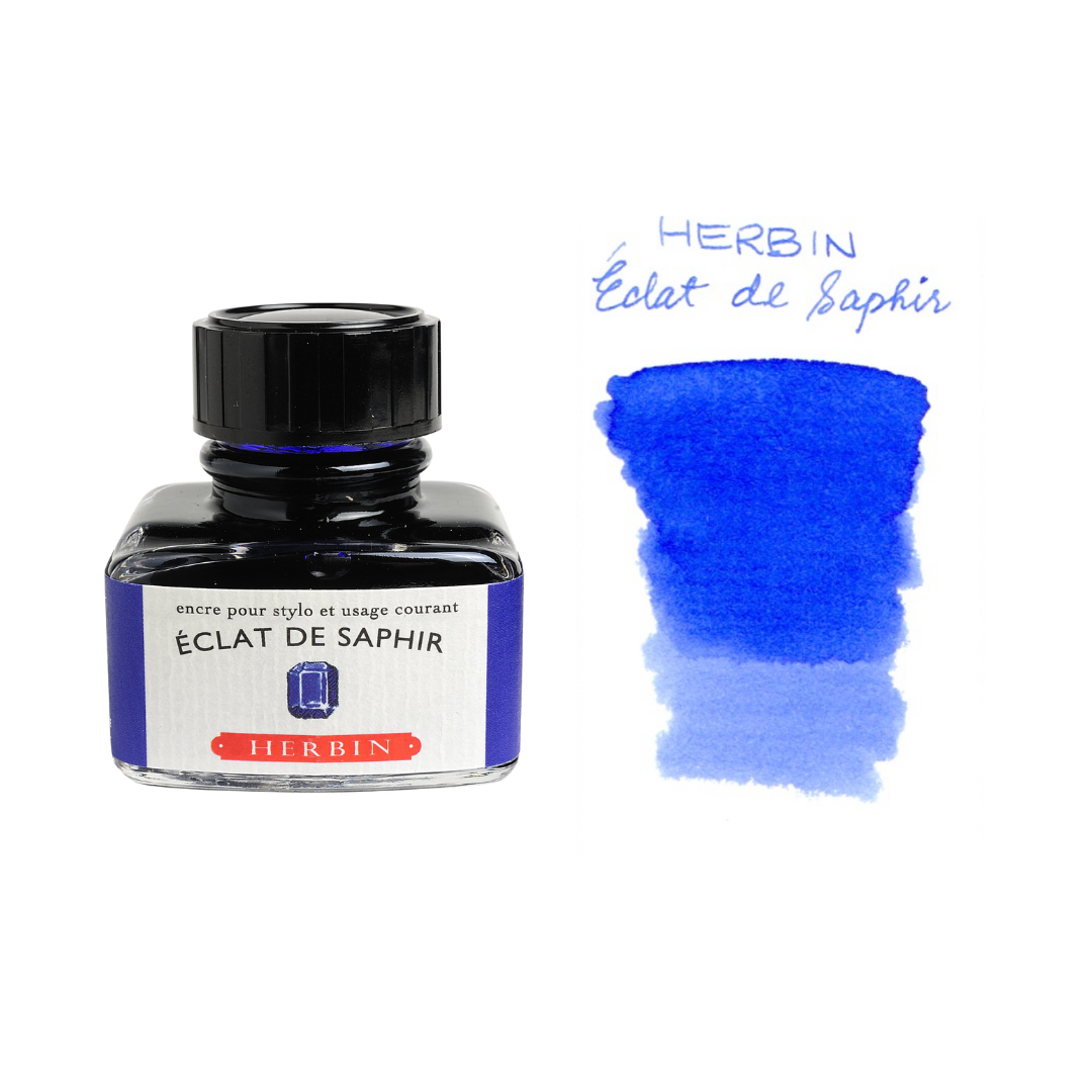 J. Herbin Fountain Pen Ink - Eclat de Saphir - The Ink Shoppe Philippines