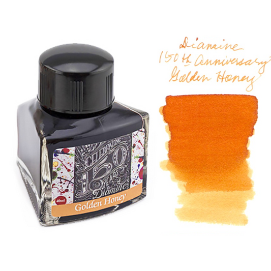 Diamine 150th Anniversary Fountain Pen Ink - Golden Honey