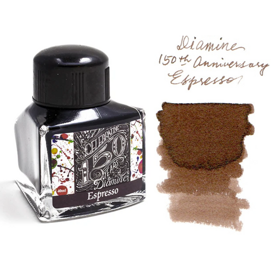 Diamine 150th Anniversary Fountain Pen Ink - Espresso