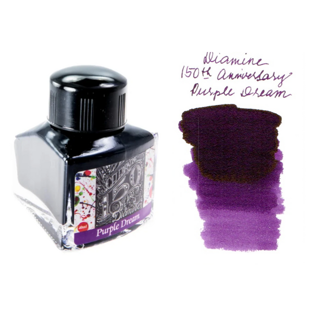 Diamine 150th Anniversary Fountain Pen Ink - Purple Dream