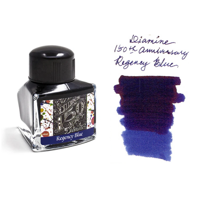 Diamine 150th Anniversary Fountain Pen Ink - Regency Blue