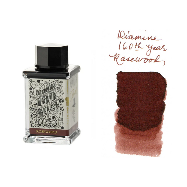 Diamine 160th Anniversary Fountain Pen Ink - Rosewood