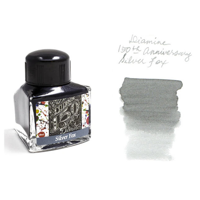 Diamine 150th Anniversary Fountain Pen Ink - Silver Fox
