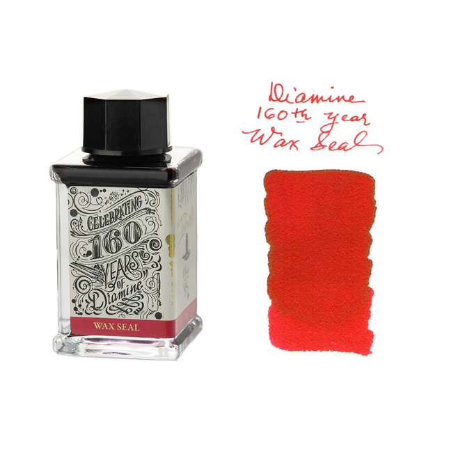 Diamine 160th Anniversary Fountain Pen Ink - Wax Seal
