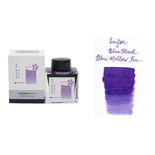 Sailor x BlueBlack Fountain Pen Ink - Blue Mallow Tea