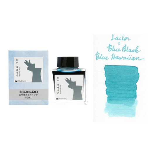 Sailor x BlueBlack Fountain Pen Ink - Blue Hawaiian