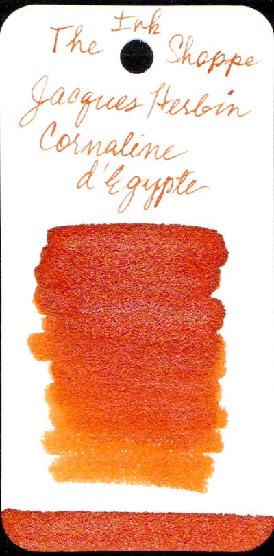 J. Herbin 1798 Collection Fountain Pen Ink - Cornaline d'Egypte - The Ink Shoppe Philippines