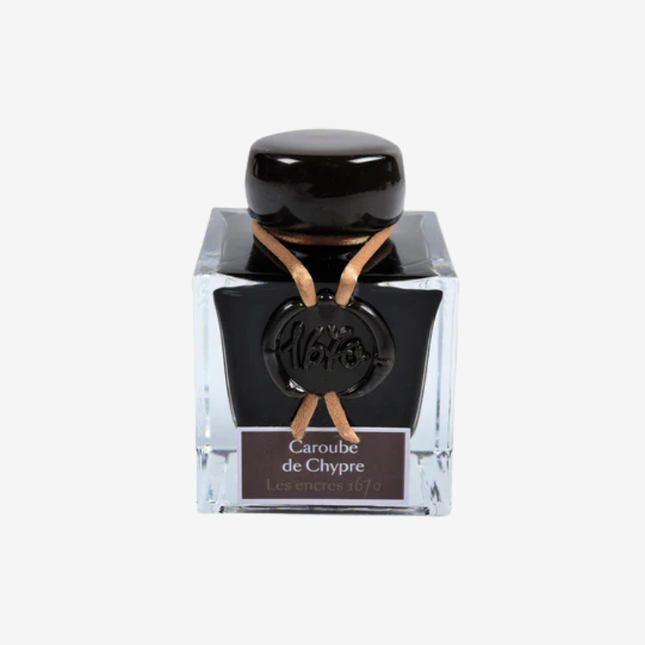 J. Herbin 1670 Collection Fountain Pen Ink - Caroube de Chypre