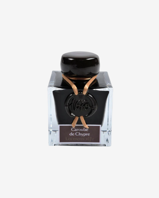 J. Herbin 1670 Collection Fountain Pen Ink - Caroube de Chypre