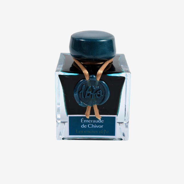 J. Herbin 1670 Collection Fountain Pen Ink - Emerald of Chivor