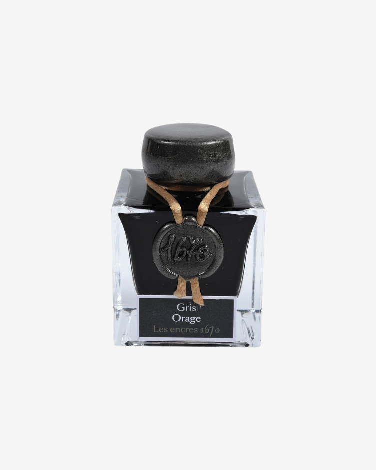 J. Herbin 1670 Collection Fountain Pen Ink - Gris Orage