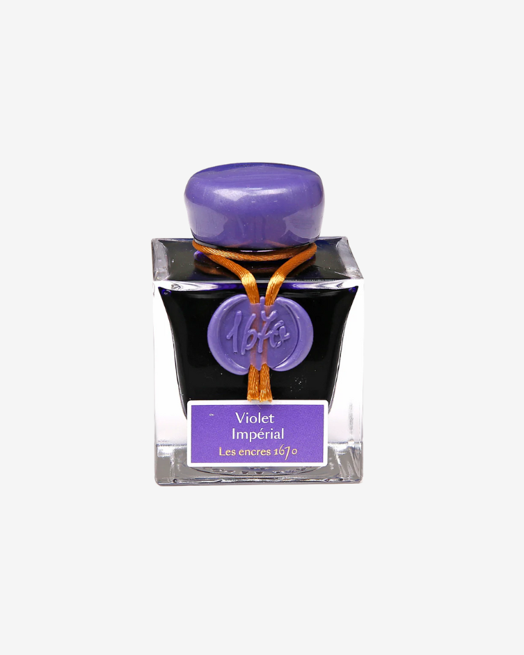 J. Herbin 1670 Collection Fountain Pen Ink - Violet Impérial