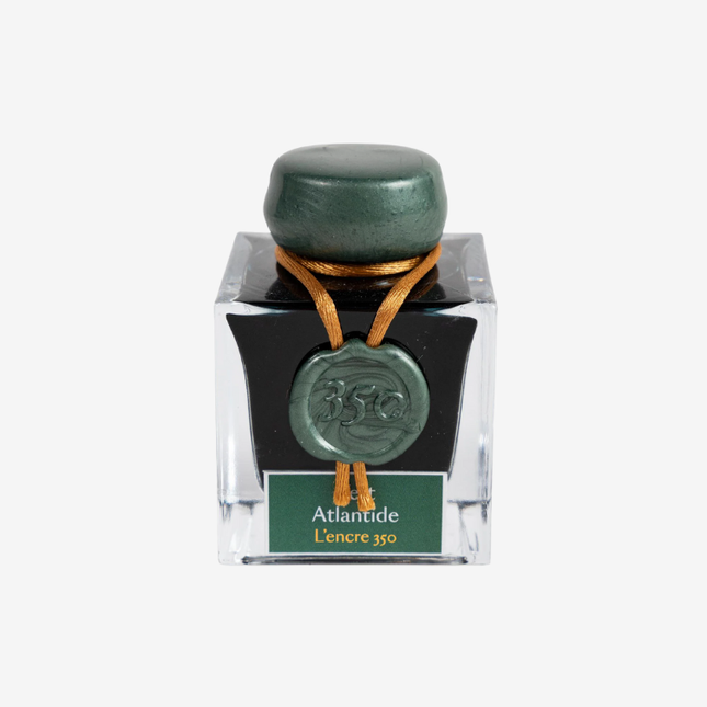 J. Herbin 350 Collection Fountain Pen Ink - Vert Atlantide
