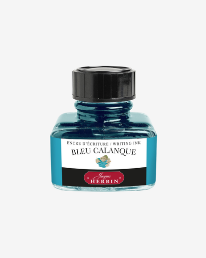 J. Herbin Fountain Pen Ink - Bleu Calanque