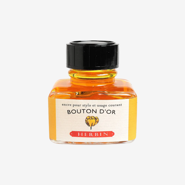 J. Herbin Fountain Pen Ink - Bouton D'Or