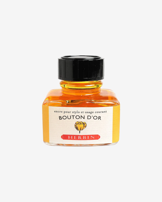 J. Herbin Fountain Pen Ink - Bouton D'Or