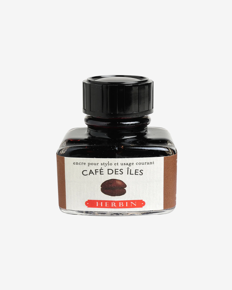 J. Herbin Fountain Pen Ink - Cafe des Iles