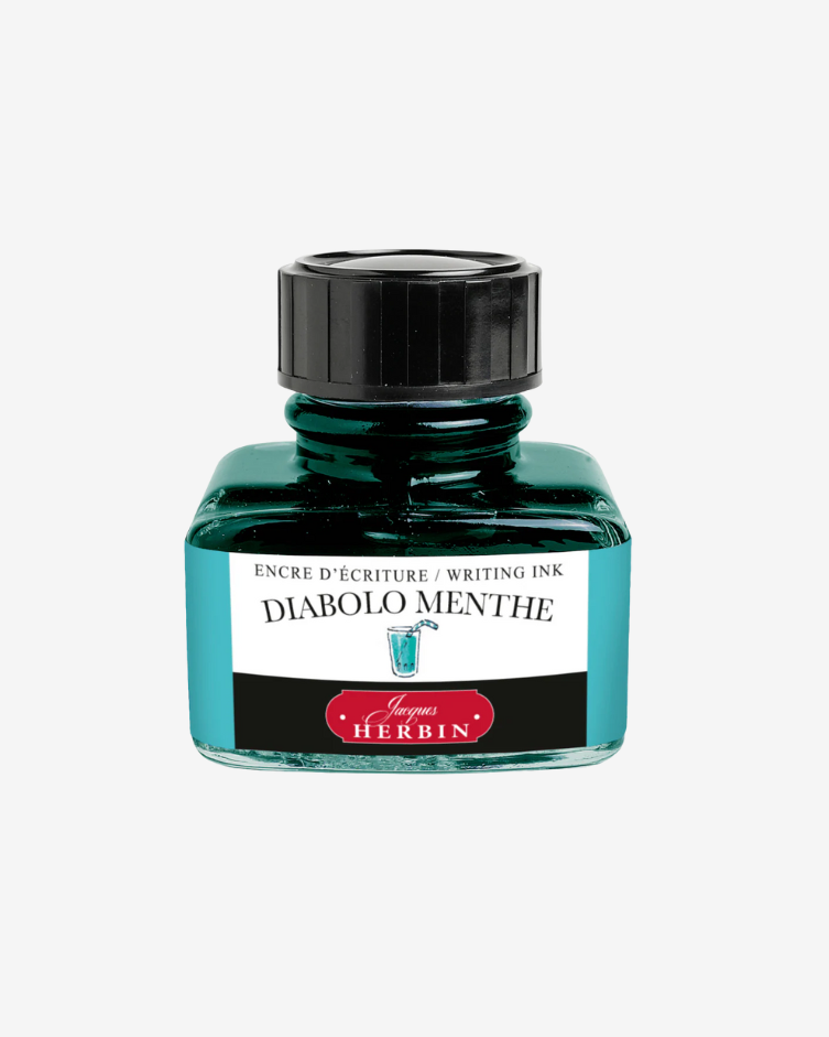 J. Herbin Fountain Pen Ink - Diablo Menthe