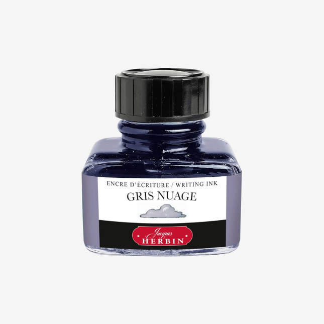 J. Herbin Fountain Pen Ink - Gris Nuage