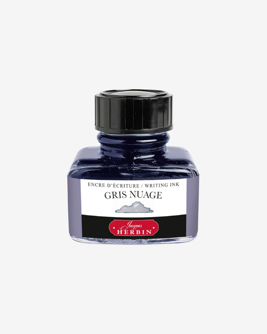 J. Herbin Fountain Pen Ink - Gris Nuage