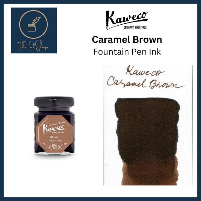 Kaweco Fountain Pen Ink - Caramel Brown