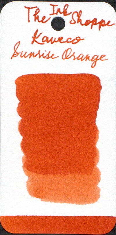 Kaweco Fountain Pen Ink - Sunrise Orange