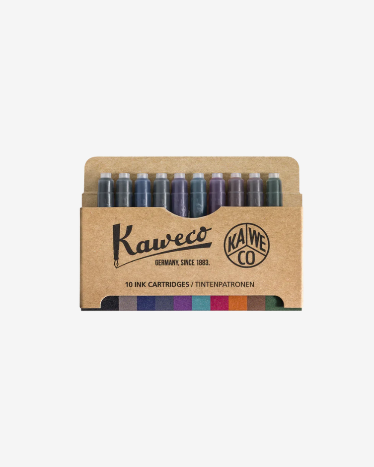 Kaweco 10-Pack Fountain Pen Ink Cartridge Assorted Colour Mix
