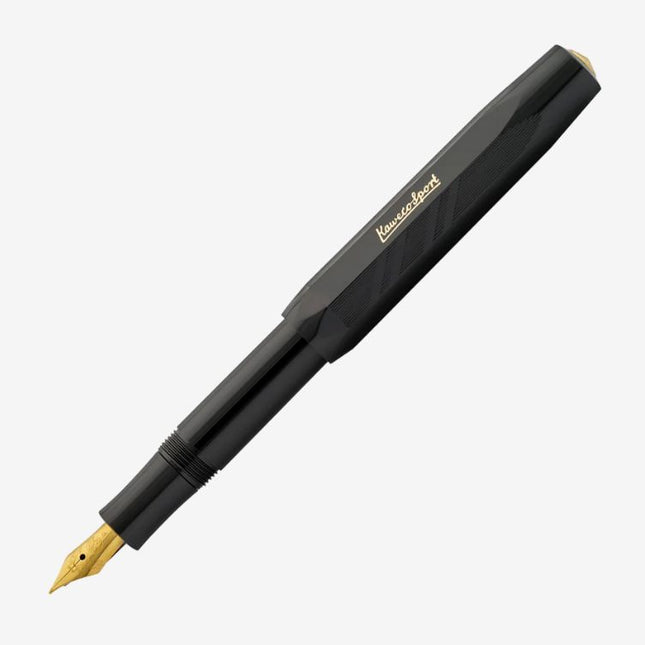 Kaweco Classic Sport Fountain Pen - Guilloche Black