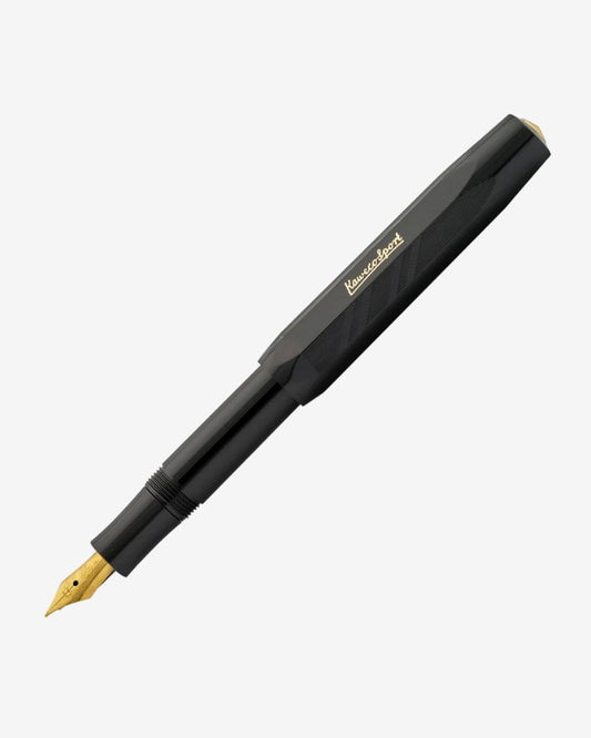Kaweco Classic Sport Fountain Pen - Guilloche Black
