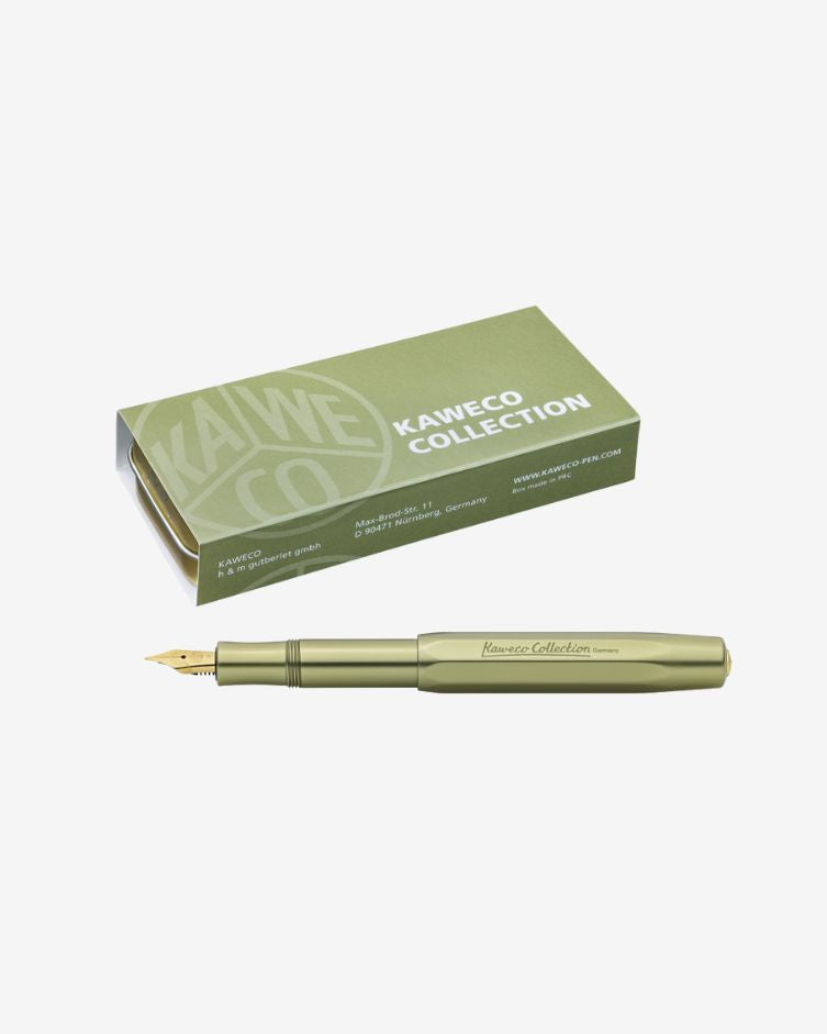 Kaweco Collection AL Sport Limited Edition Fountain Pen - Olivine