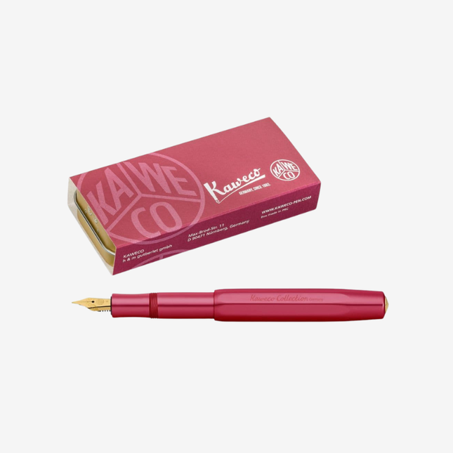 Kaweco Collection AL Sport Limited Edition Fountain Pen - Ruby