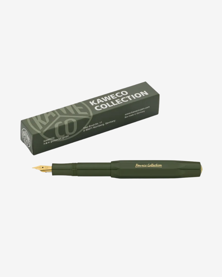 Kaweco Collection Sport Limited Edition Fountain Pen - Dark Olive