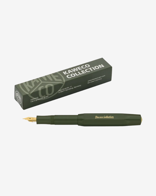 Kaweco Collection Sport Limited Edition Fountain Pen - Dark Olive