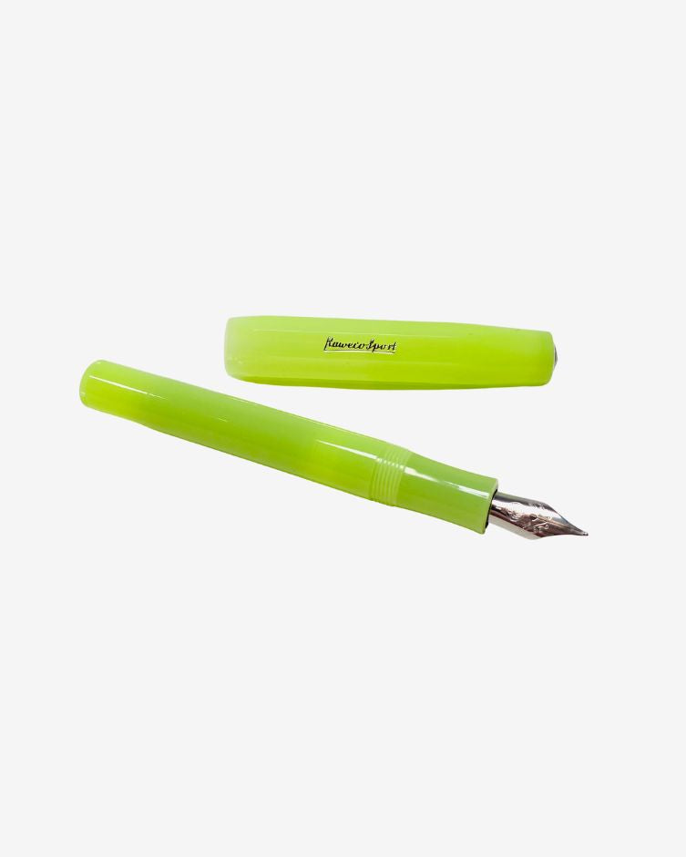 Kaweco Frosted Sport Fountain Pen - Lime