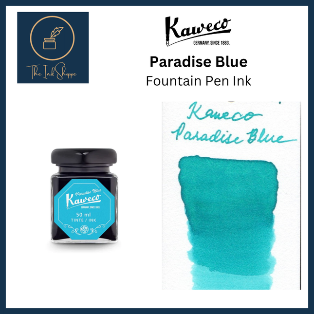Kaweco Fountain Pen Ink - Paradise Blue