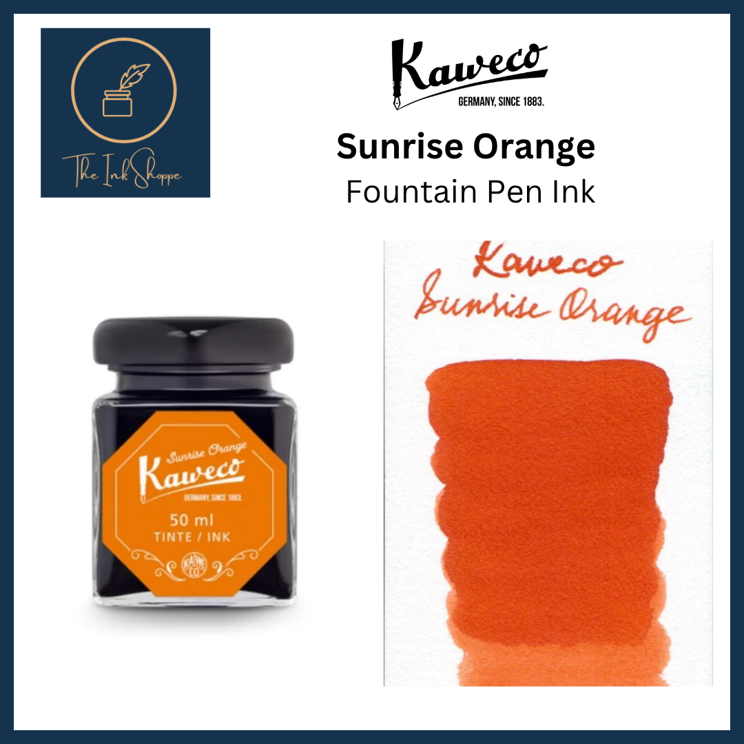 Kaweco Fountain Pen Ink - Sunrise Orange