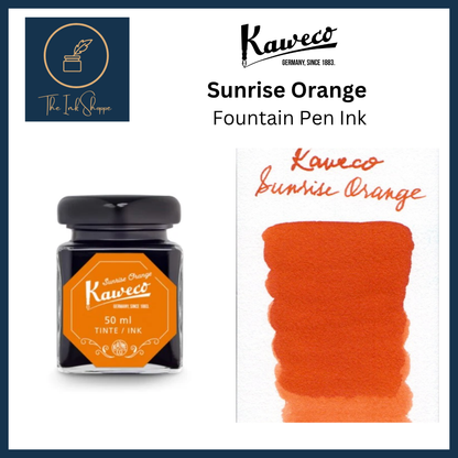 Kaweco Fountain Pen Ink - Sunrise Orange