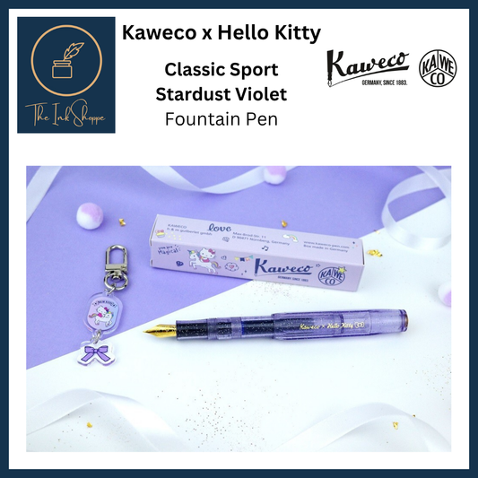 Kaweco x Hello Kitty Classic Sport Limited Edition Fountain Pen - Stardust Violet