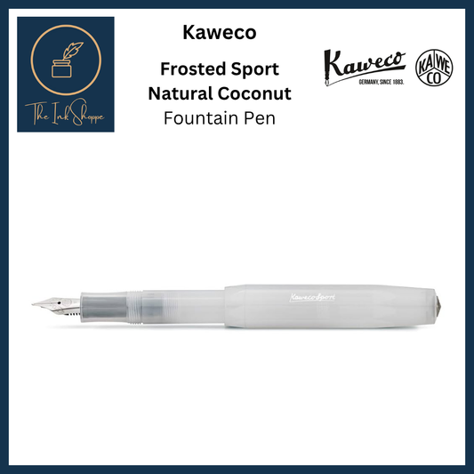 Kaweco Frosted Sport Fountain Pen - Natural Coconut